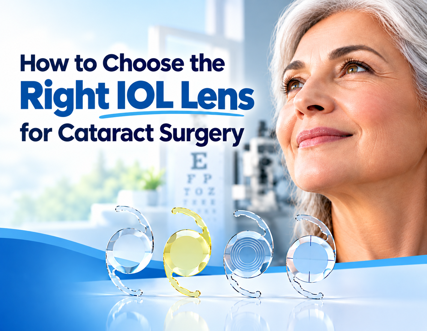 How to Choose the Right IOL Lens for Cataract Surgery