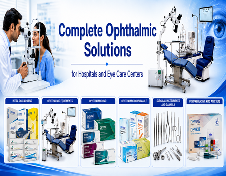 Complete Ophthalmic Solutions for Hospitals and Eye Care Centers
