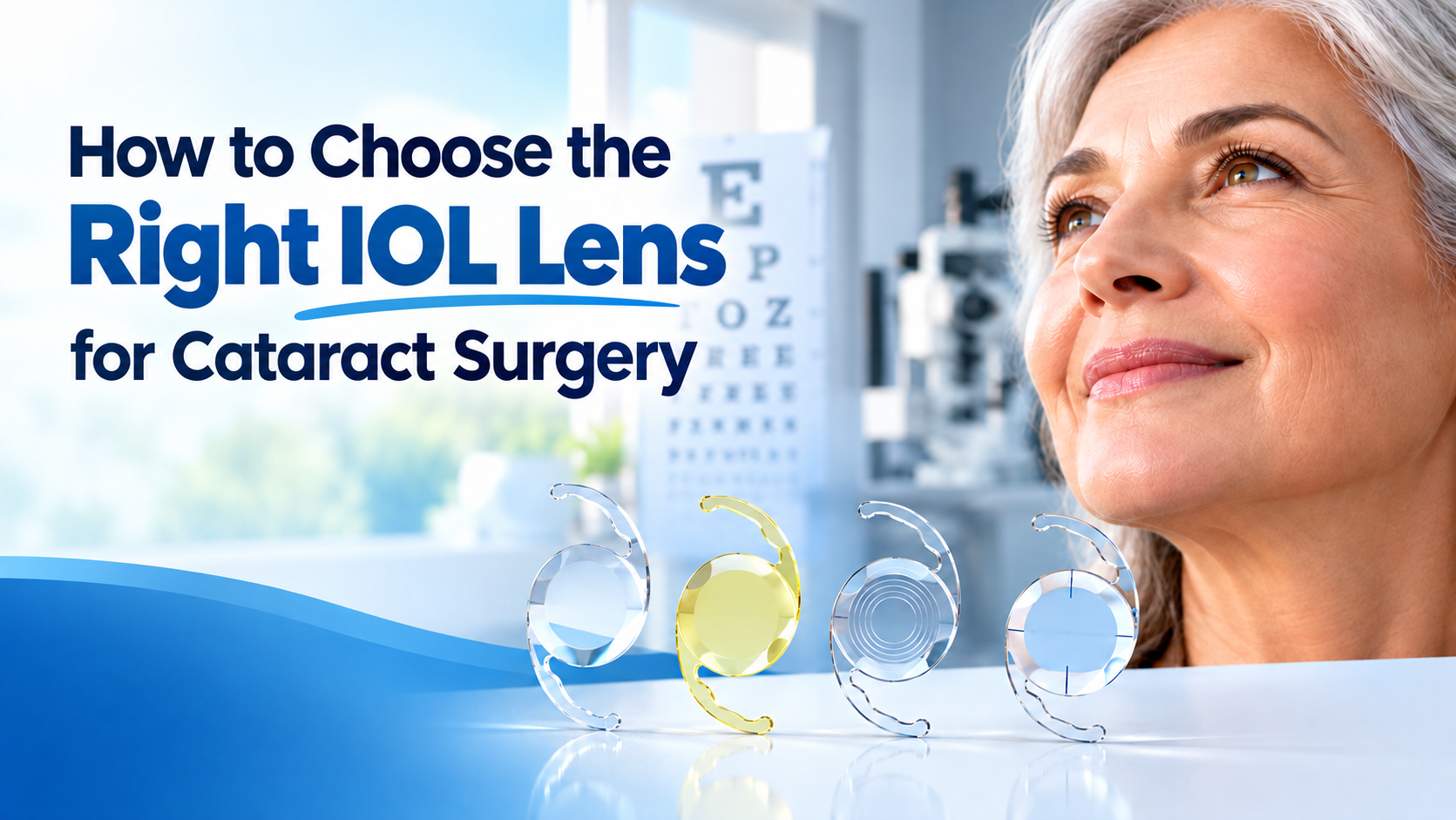 How to Choose the Right IOL Lens for Cataract Surgery
