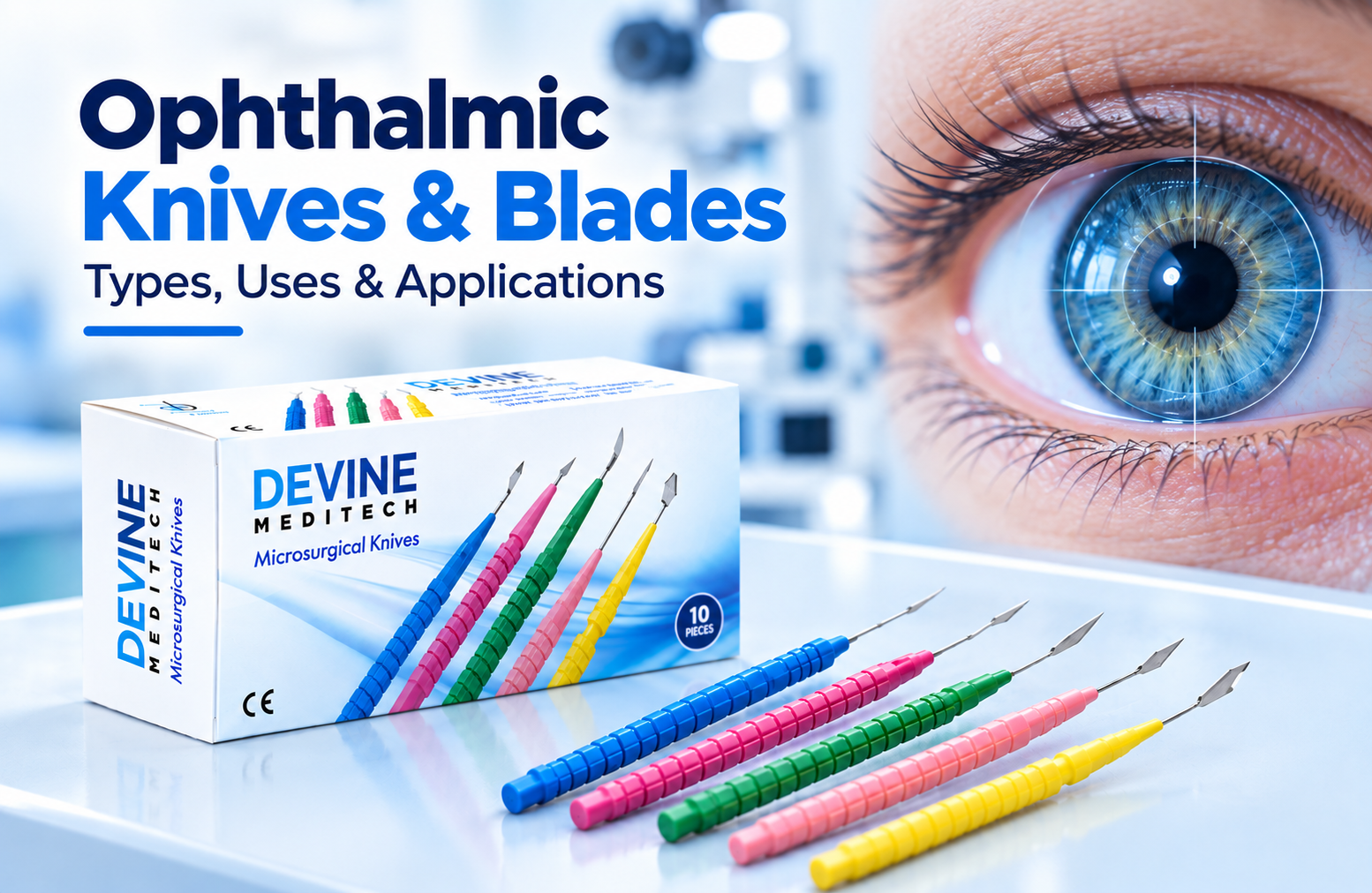 Ophthalmic Knives & Blades: Types, Uses & Applications