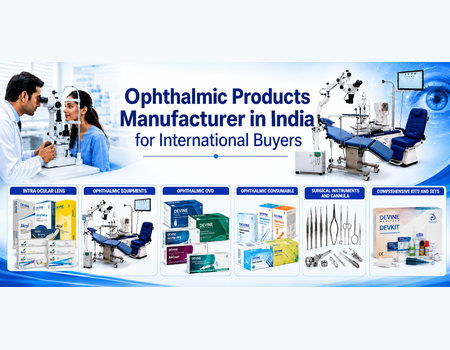 Ophthalmic Products Manufacturer in India for International Buyers